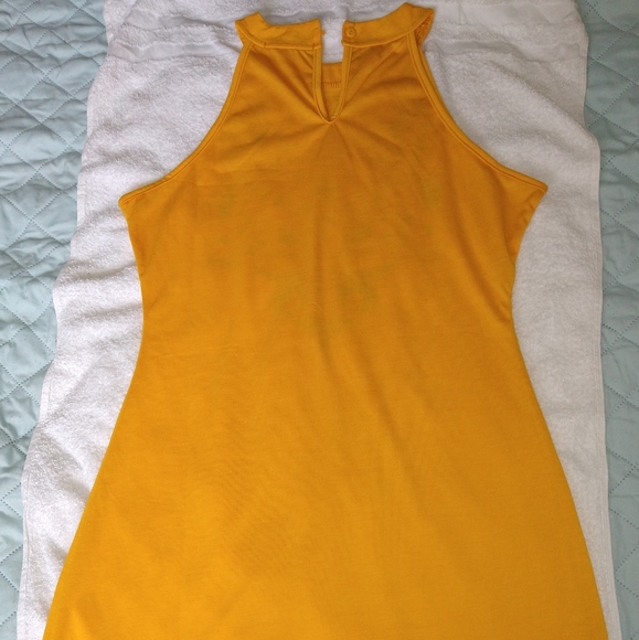 Misslook Orange dress size M - Picture 3 of 6